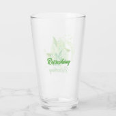 Verre Design Citron-Lime Frais (Dos)
