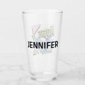 Verre Design de boite de musique de style rétro (Dos)