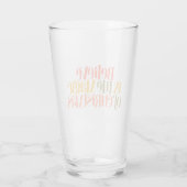 Verre Design de mode de vie lent (Dos)