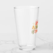 Verre Design de mode de vie lent (Droite)