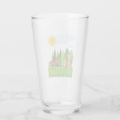 Verre Design de petits chevaux pour les enfants (Dos)
