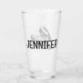 Verre Design de texte Ciao (Dos)