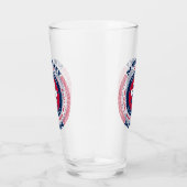 Verre Design de typographie circulaire du New Jersey (Droite)