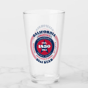 Verre Design de typographie circulaire en Californie