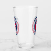 Verre Design de typographie circulaire en Pennsylvanie (Droite)