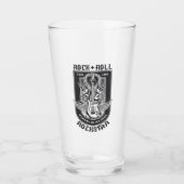 Verre Design Guitar Rock (Devant)