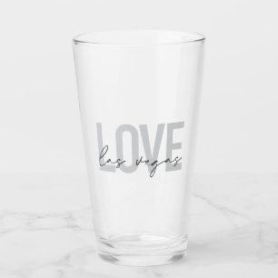 Verre Design moderne, urbain, simple, cool Love Las Vega