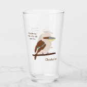 Verre Design personnalisé Kookaburra (Devant)