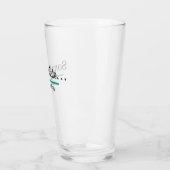 Verre Désolé d'être en retard, j'ai vu un chien. Amoureu (Gauche)