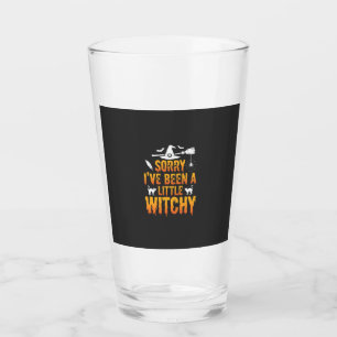Verre Désolée, j'ai été un peu sorcière Halloween