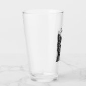 Verre Dessin adorable de Young Cat (Droite)