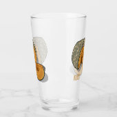 Verre dessin animé citrouille (Gauche)