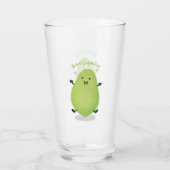 Verre dessin de la patte papaye de Cute kawaii (Dos)