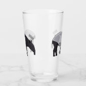 Verre Dessin sur Tapir (Gauche)