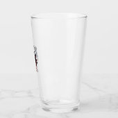 Verre Dessin vectoriel de profil d'infirmière avec drape (Gauche)