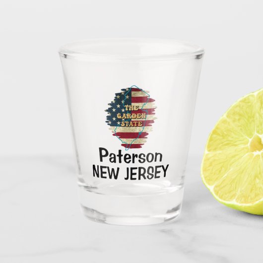 Verre d'état personnalisé New Jersey (Devant)