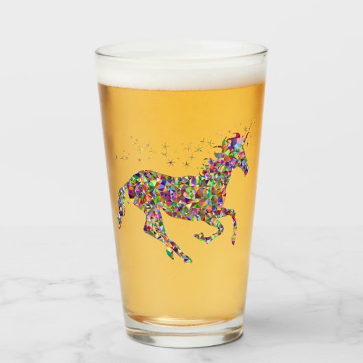 Verre d'étincelle de licorne (Devant (rempli))