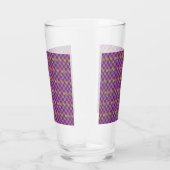 Verre Deux carrés de fleurs (Droite)