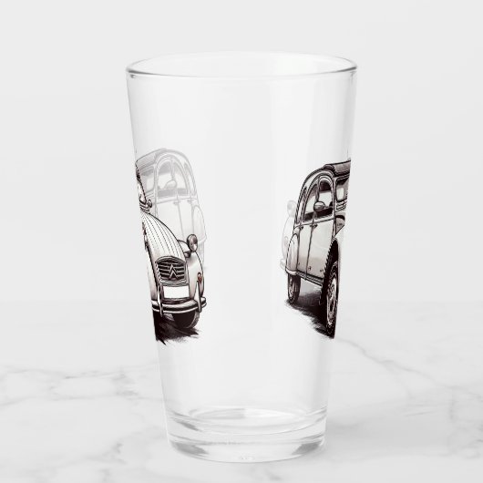 Verre Deux Chevaux (Gauche)