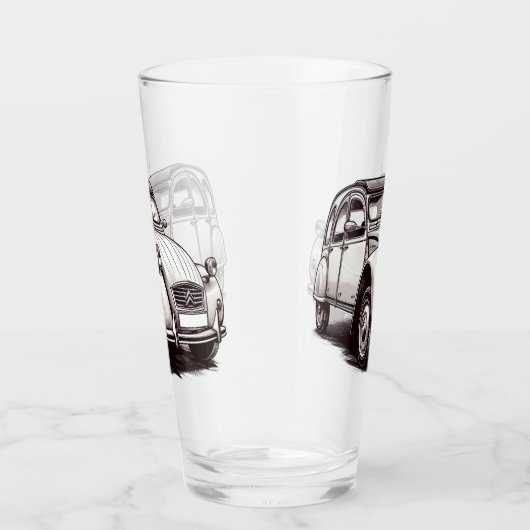 Verre Deux Chevaux (Droite)