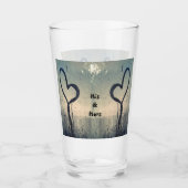 Verre Deux Coeurs Steamy Son et Ses Couples (Devant)