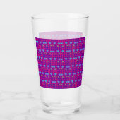 Verre Deux fleurs coupelles (Dos)