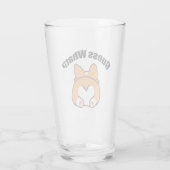 Verre Devinez ce Corgi Butt (Dos)