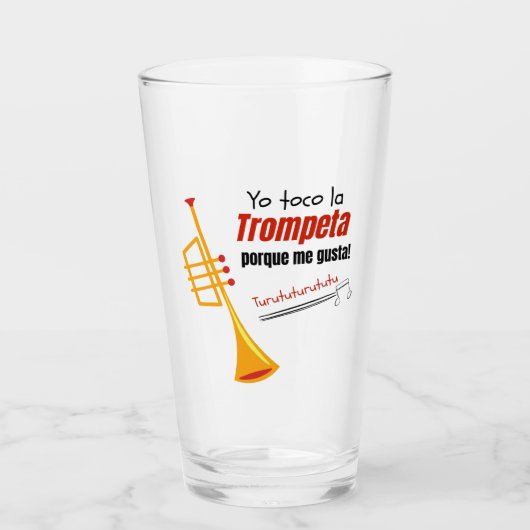Verre devis trompeta (Devant)