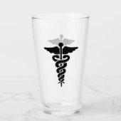 Verre Dévouement Médicale de symbole (Devant)