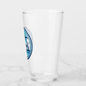 Verre Dewey Beach Delaware Palmier Oiseaux (Gauche)