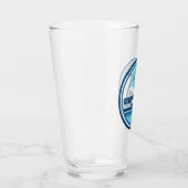 Verre Dewey Beach Delaware Palmier Oiseaux (Droite)