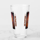 Verre DG Peintures Feu Phoenix (Droite)