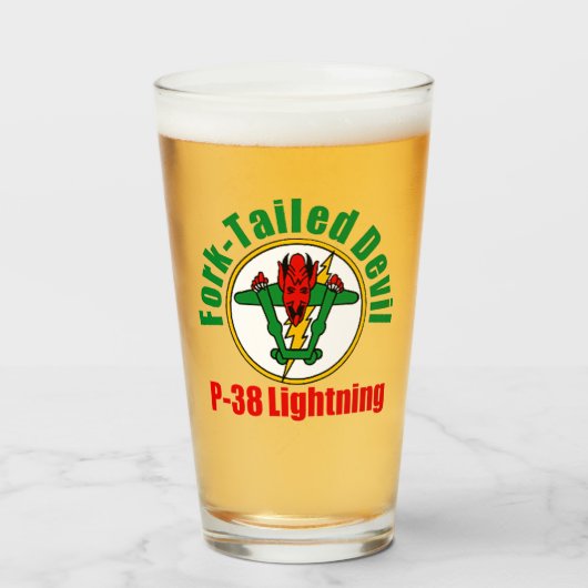 Verre Diable à queue (Devant (rempli))