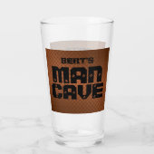 Verre diamant en cuivre de grotte homme personnali (Dos)