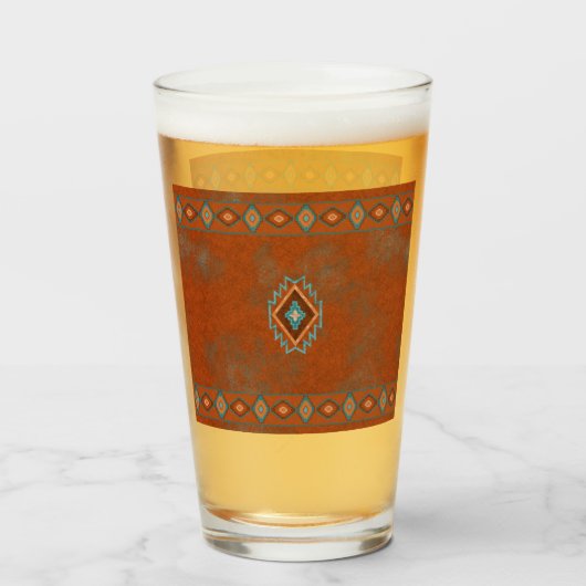 Verre Diamond des Canyons du Sud-Ouest (Devant (rempli))