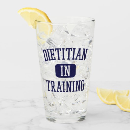 Verre Diététiste En Formation | Future Dietitian Gift (Devant glace)