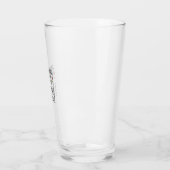 Verre Dieu dit que vous êtes floral conception vectoriel (Gauche)