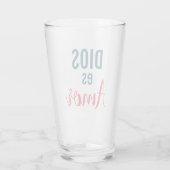 Verre Dieu est amour (Dos)