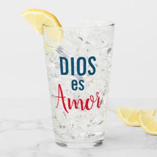 Verre Dieu est amour