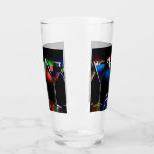 Verre Différents cocktails dans des lunettes à martini é (Gauche)