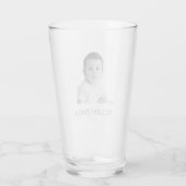 VERRE D'IMAGE PERSONNALISÉ, Tasse Photo | maman, p (Dos)