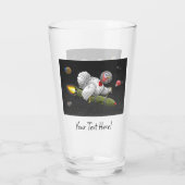 Verre Dinde Fusée l'Explorateur de l'Espace (Dos)