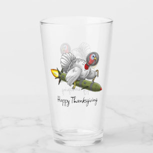Verre Dindon de fusée de Thanksgiving