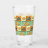 Verre Dîner Pop Art Thanksgiving (Dos)