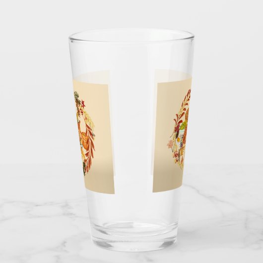 Verre Dîner Thanksgiving (Gauche)