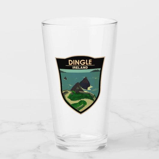 Verre Dingle Peninsula Irlande Voyage Vintage (Devant)