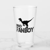 Verre Dino Fanboy - Dinosaur Lover (Devant)