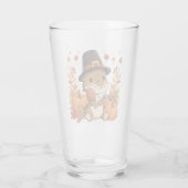 Verre Dinosaur de Thanksgiving mignon (Dos)