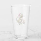 Verre Dinosaure sucre de canne de Noël mignon (Dos)