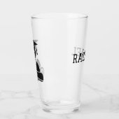 Verre Diplômé avec nom Graduation (Gauche)